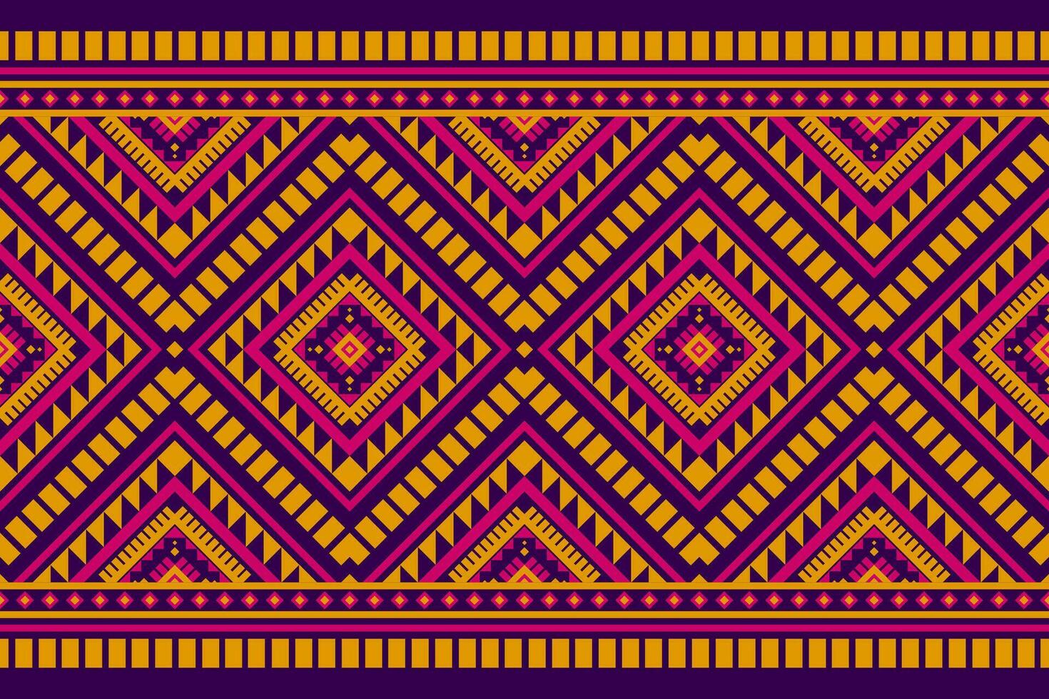 Carpet tribal pattern art. Geometric ethnic seamless pattern traditional. American, Mexican style. vector