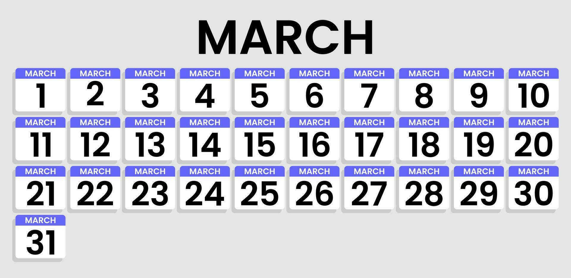 Quarter calendar template for 2024. Wall calendar grid in minimalist style. starting from 1 to 30. Latest calendar for all months vector
