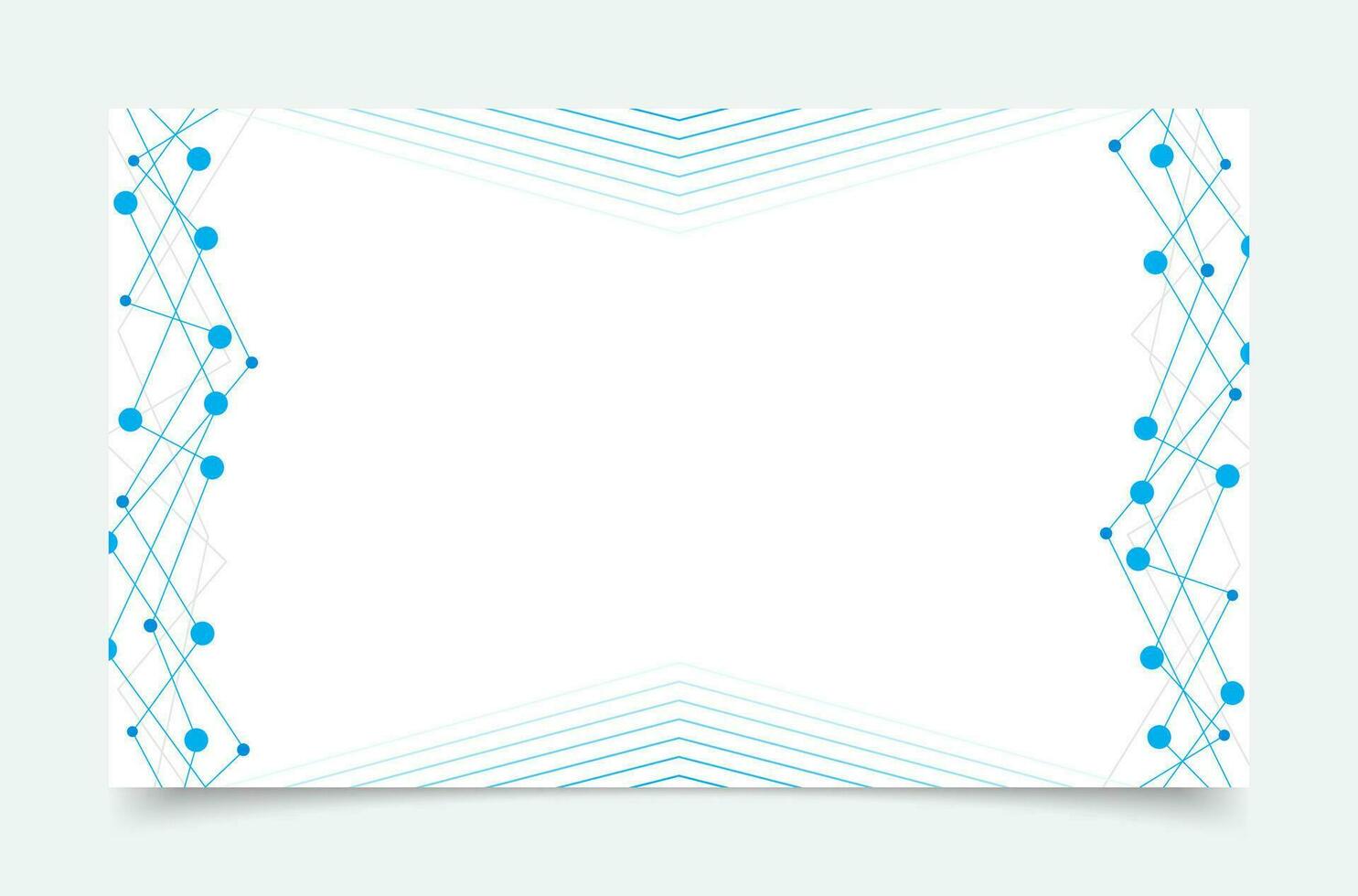 Neural Patterns Technology Banner Background vector