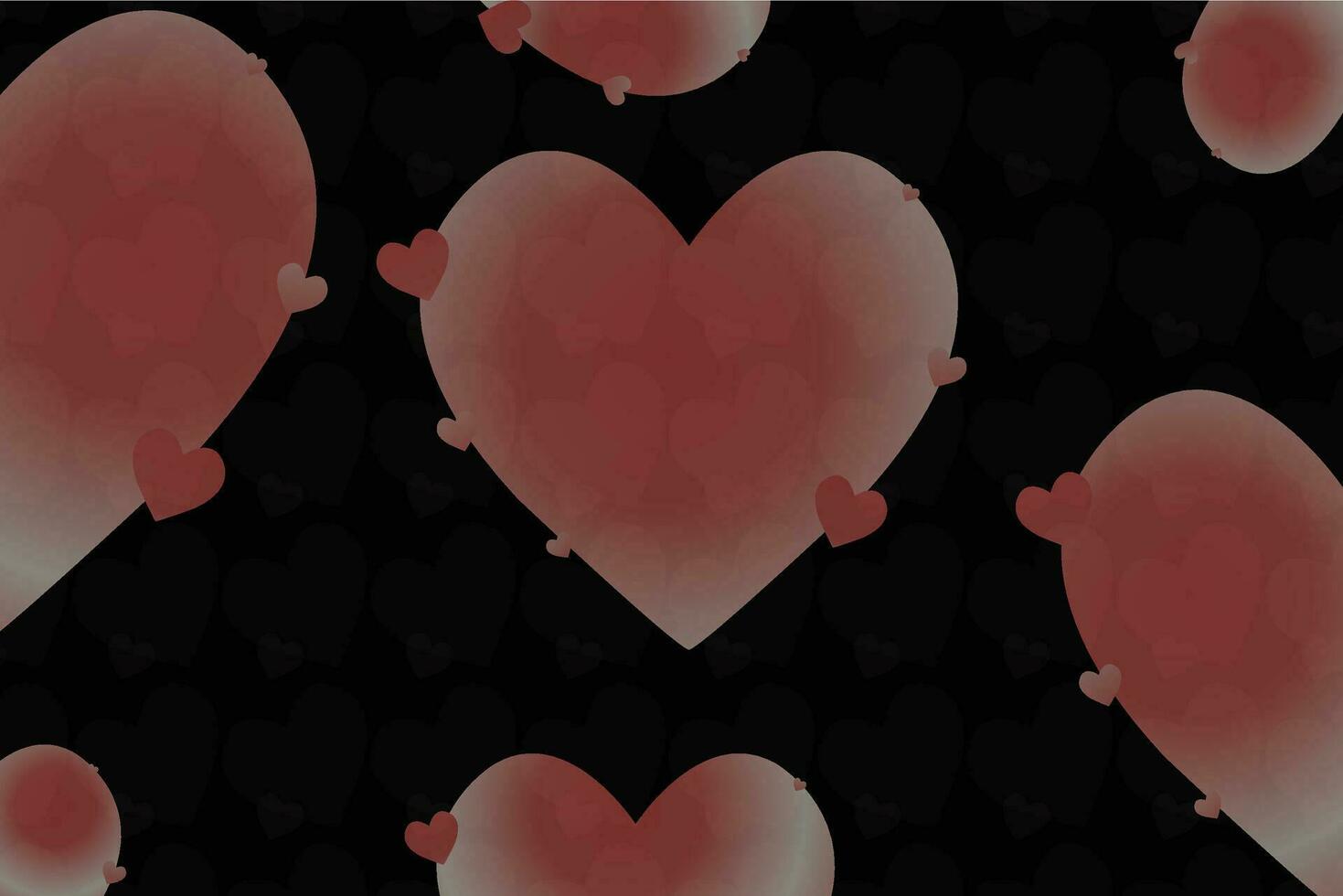 Cute love pattern for valentine's day. Seamless pattern design for shirt, pajamas and background vector