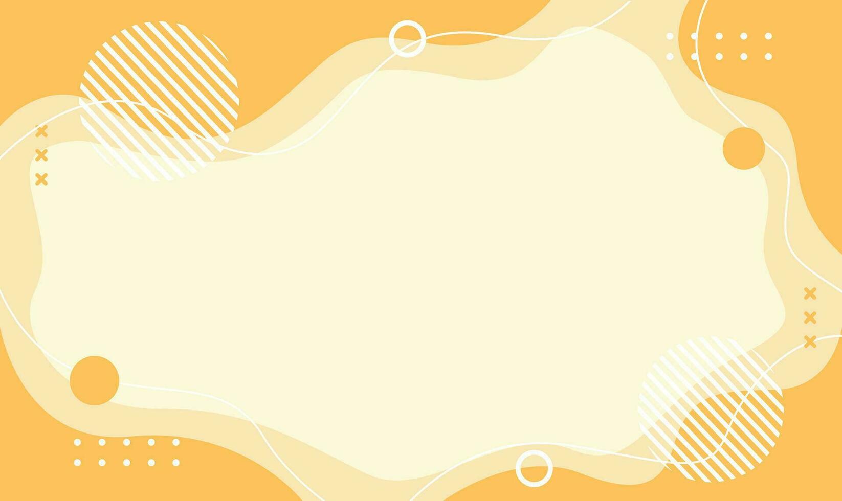 Abstract vector background with orange wavy and geometric shapes, Suitable for covers, posters, templates, banners, and others