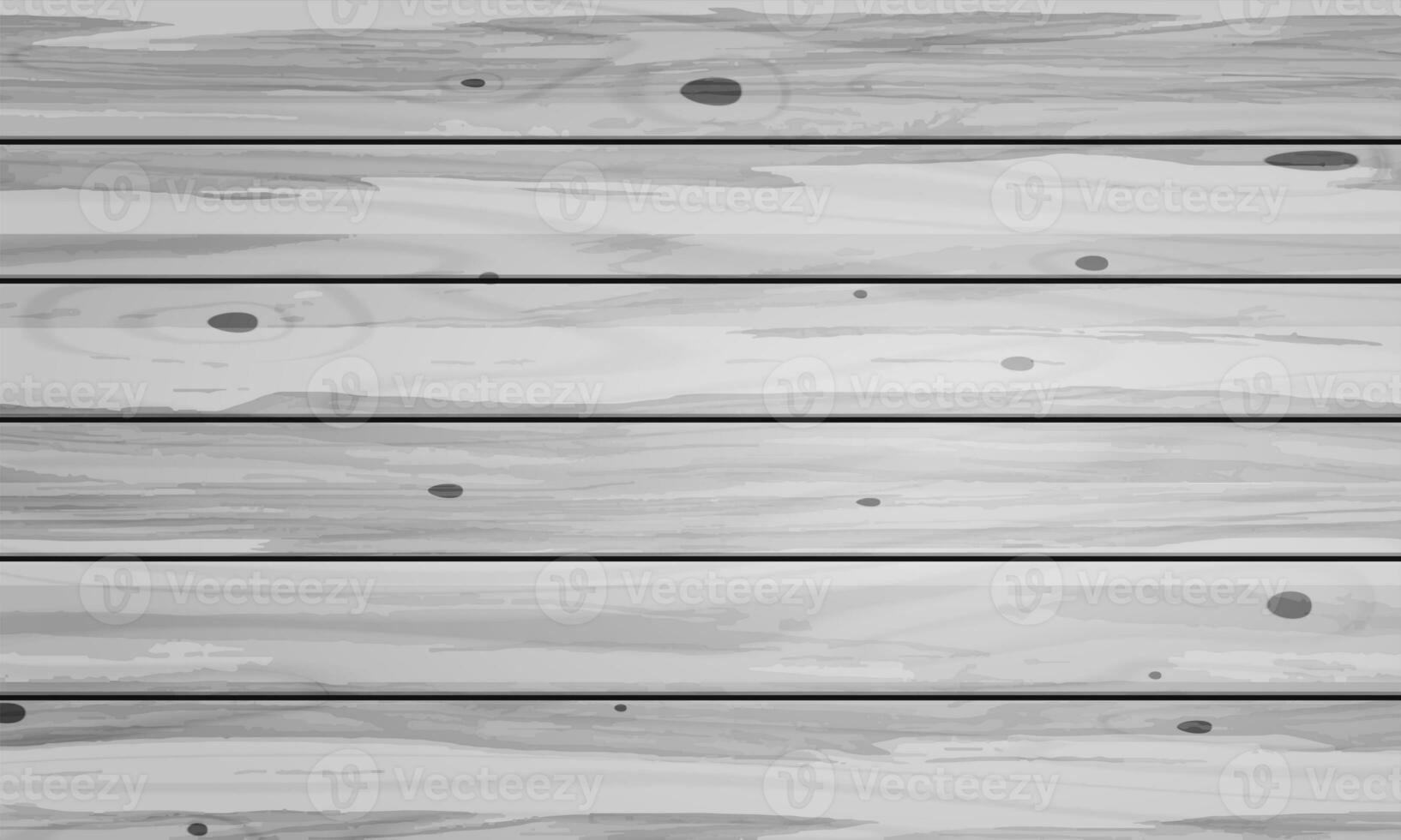 Vector empty white wooden plank background texture. 3d rendering illustration photo