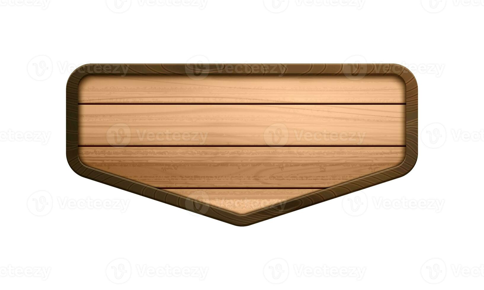 Vector wood texture sign board vector realistic banner photo