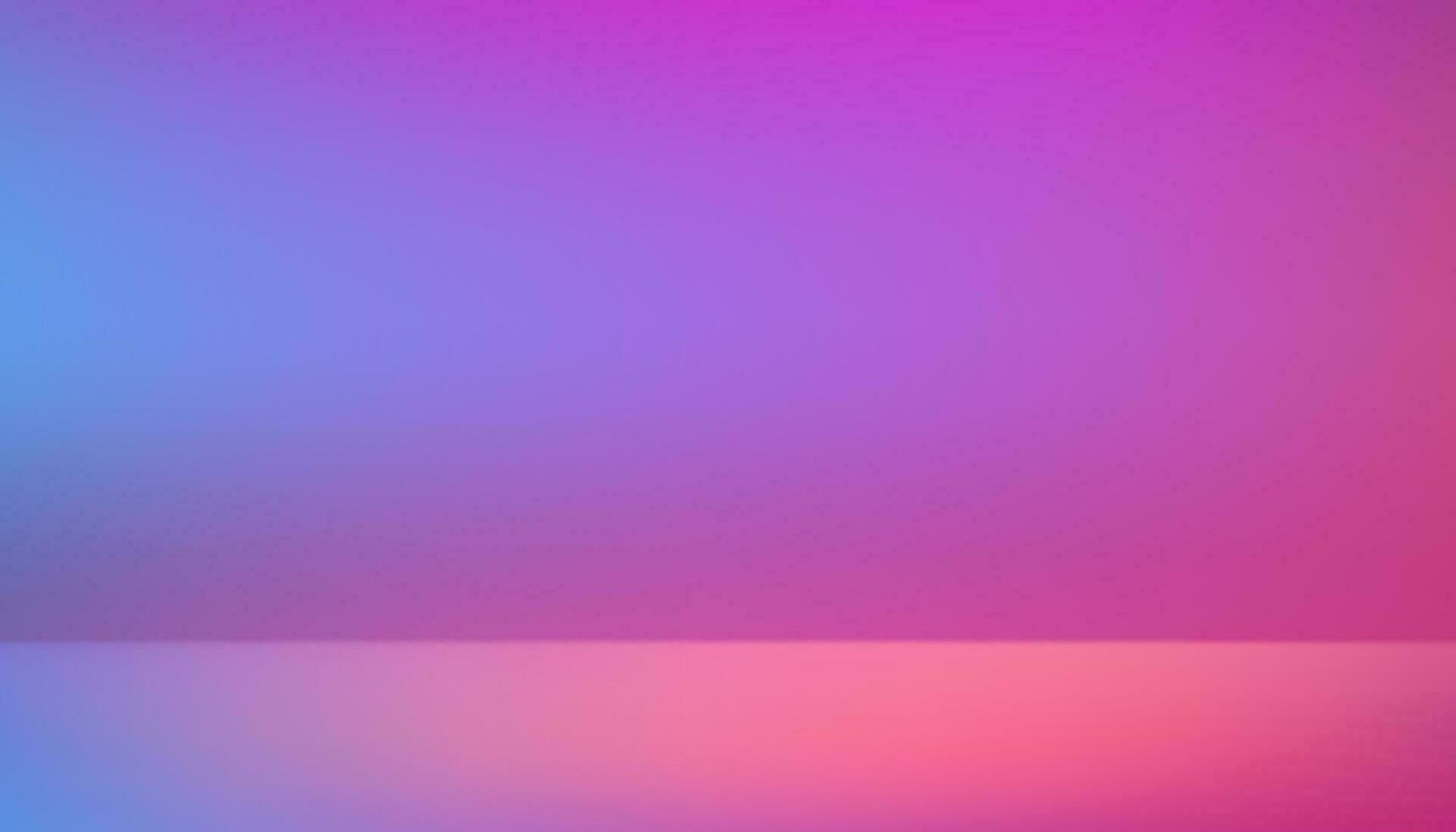 Studio background,Empty Room Background Pink,Orange,Blue Color Wall and Flooring.Studio Display Podium Template.Vector Banner Futuristic Neon for Product Present,Future Cyberspace concept vector