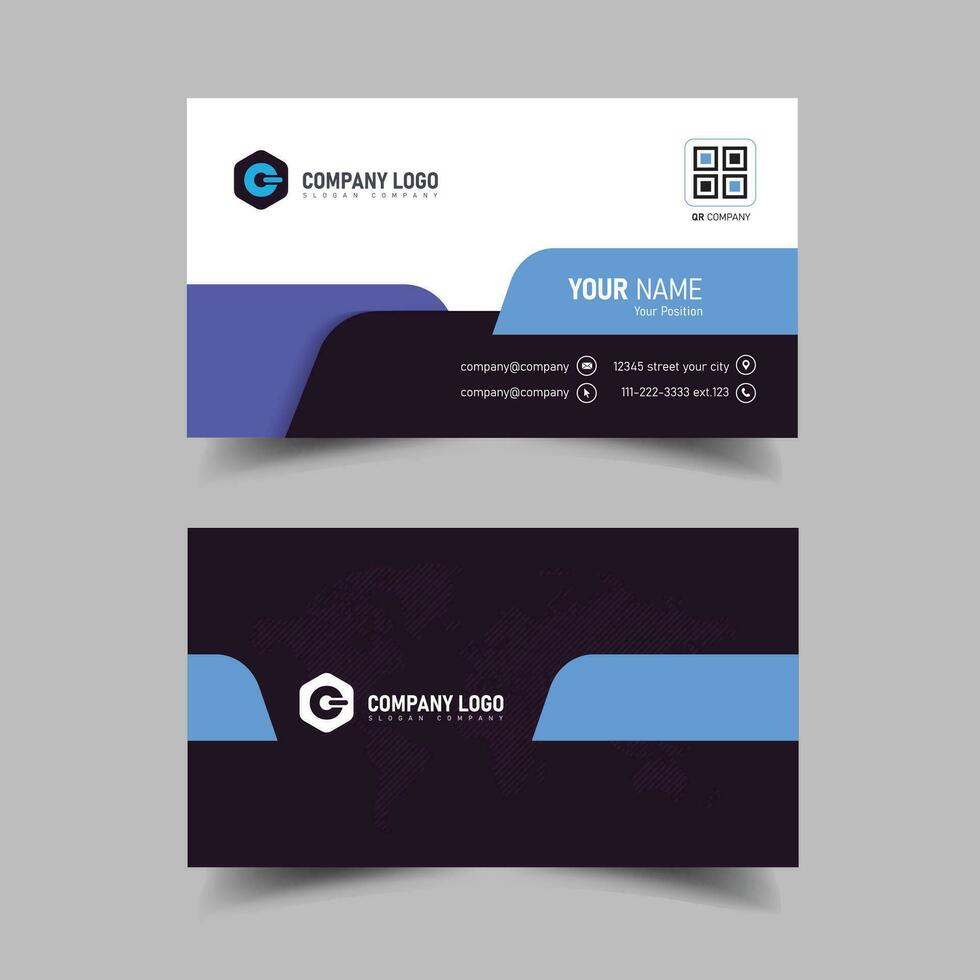 Vector Modern Creative and Clean Business Card Template