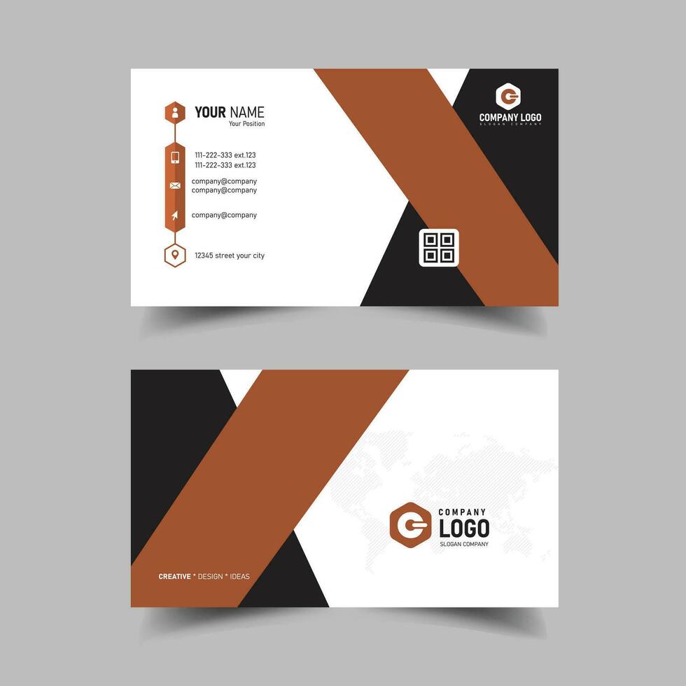 Vector Modern Creative and Clean Business Card Template