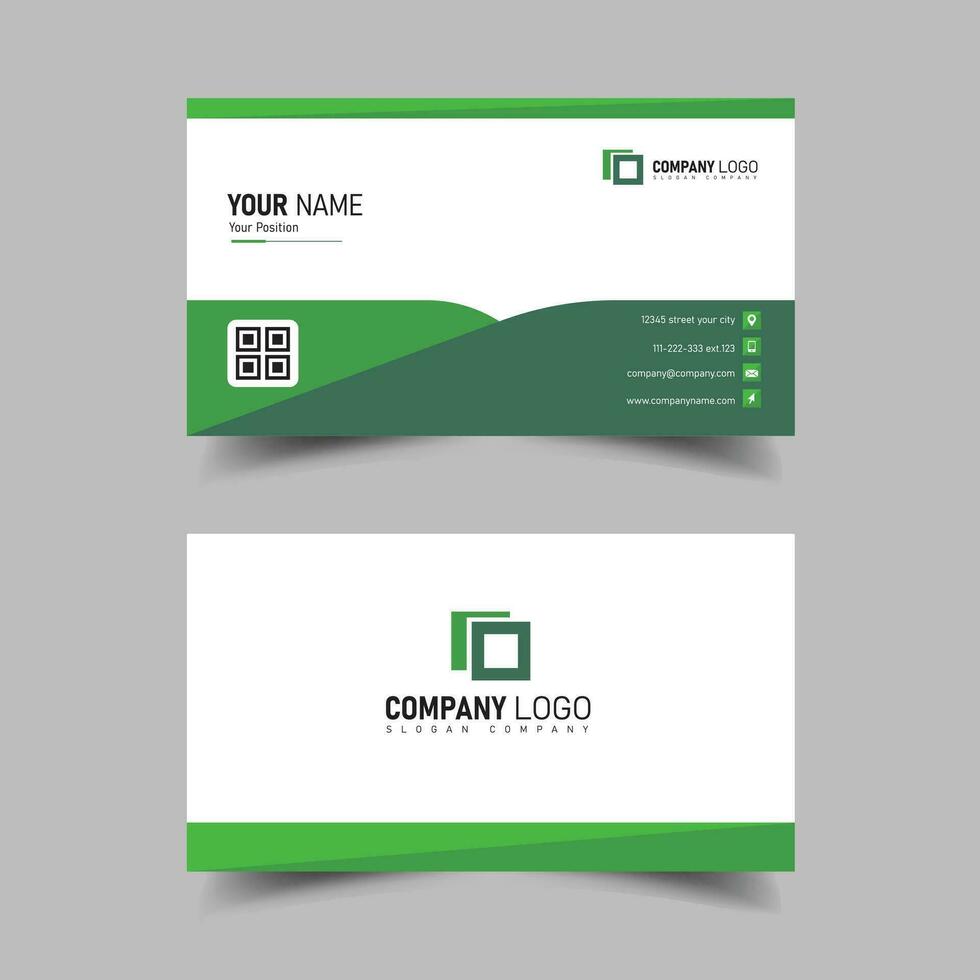 Vector Modern Creative and Clean Business Card Template