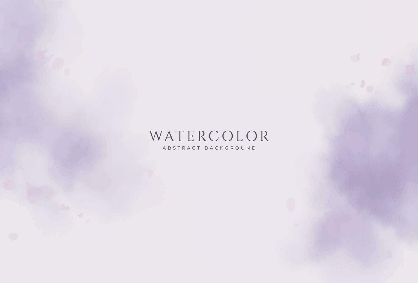 Abstract horizontal watercolor background. Neutral light colored empty space background illustration vector