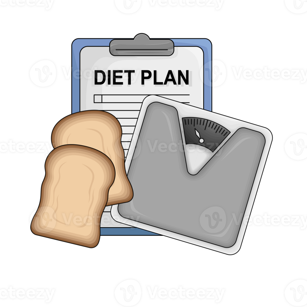 Illustration Of Diet Plan 36132369 PNG illustration-of-diet-plan-36132369-png
