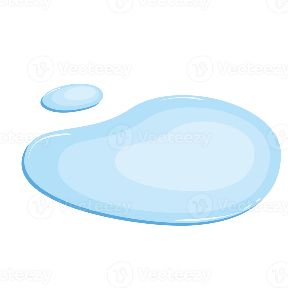 water drop shape design png