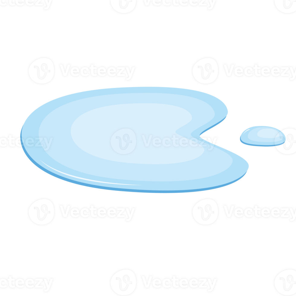 water drop shape design png