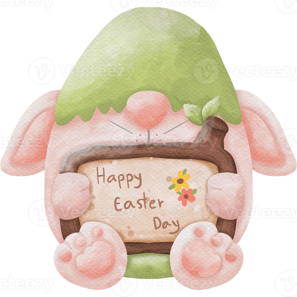 Rabbit in Easter Day so cute png