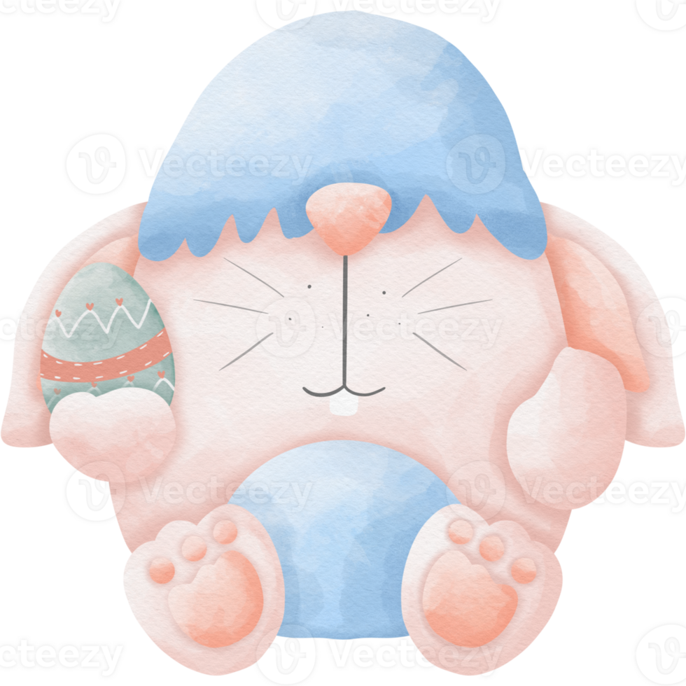 Rabbit in Easter Day so cute png