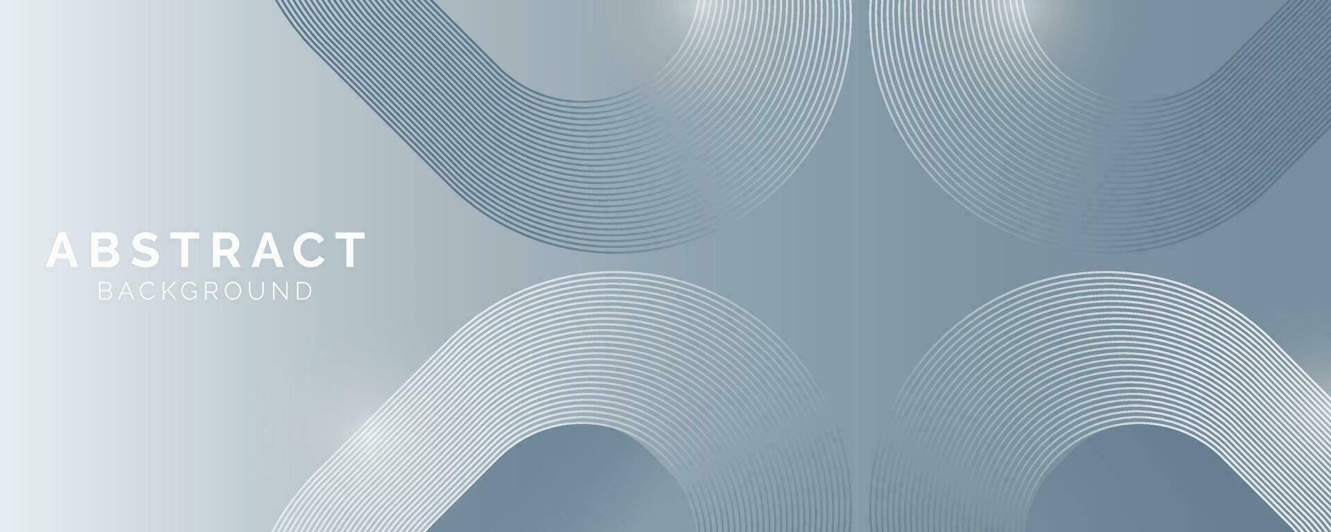 Abstract background with white gray gradient lines and white composition, modern template for website, banner art, poster design, vector