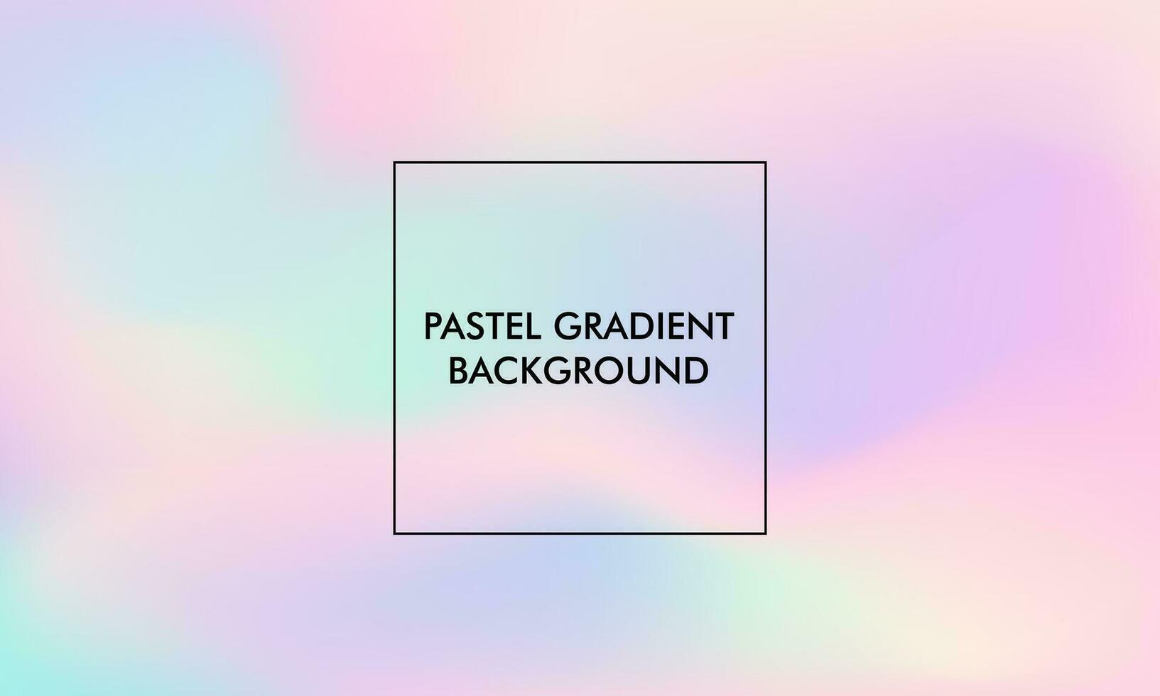 abstract gradient blur background with pastel color vector