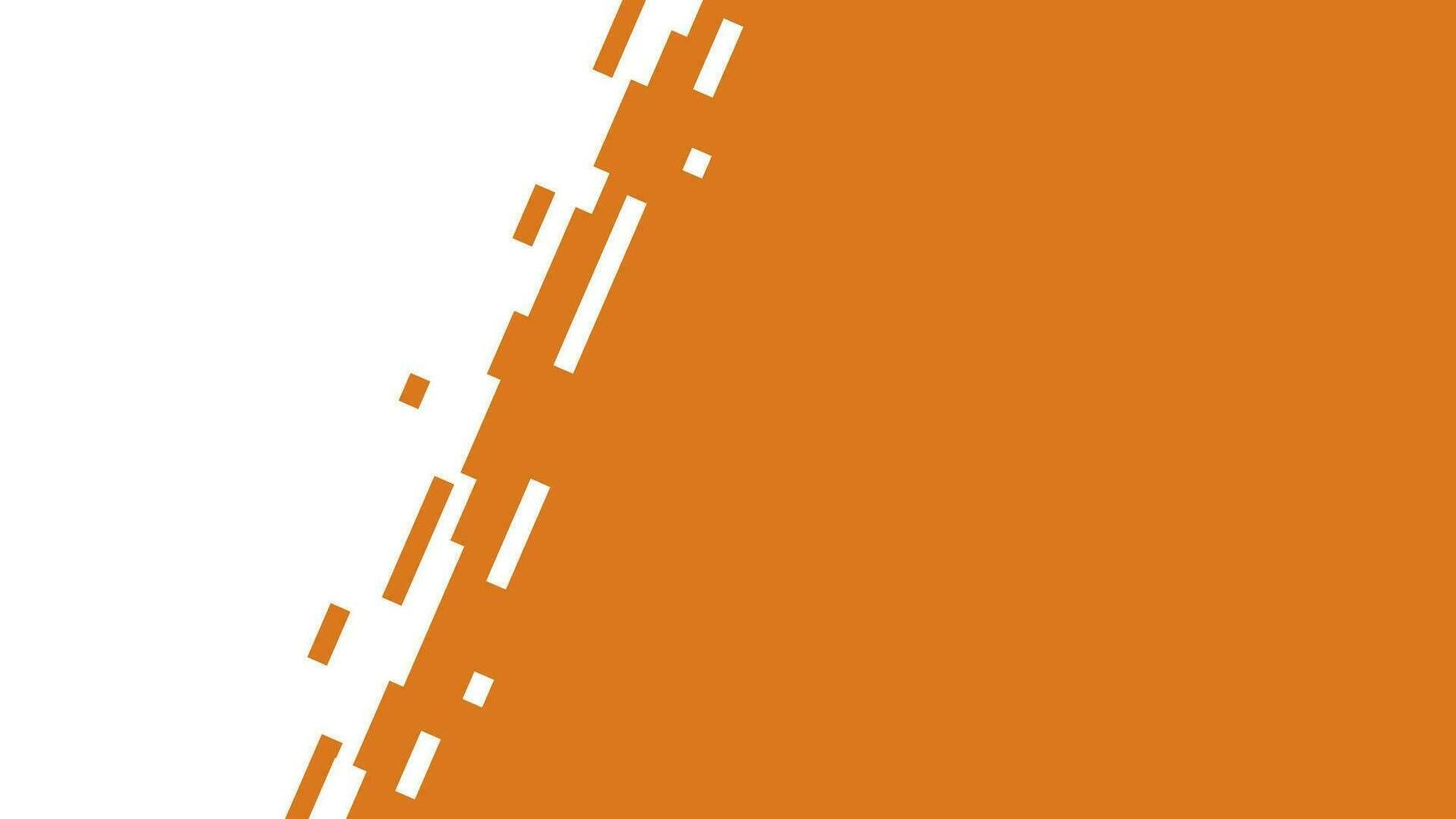 abstract orange pixel style vector background with some copy space for text