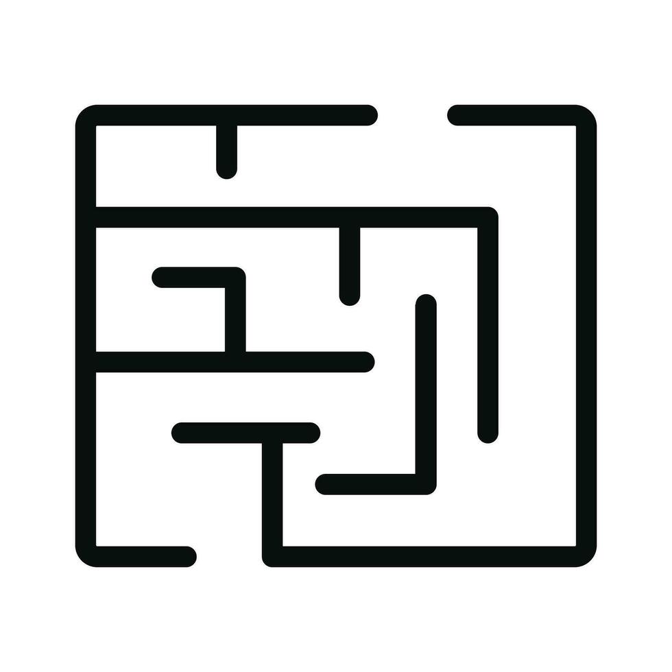 Vector maze game background. labyrinth with entry and exit