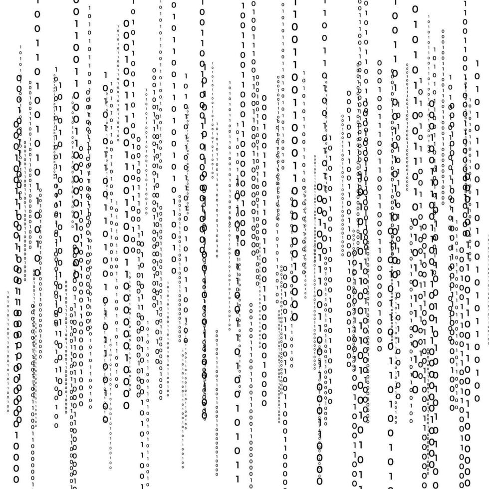 vector transmisión de binario código números tecnología antecedentes