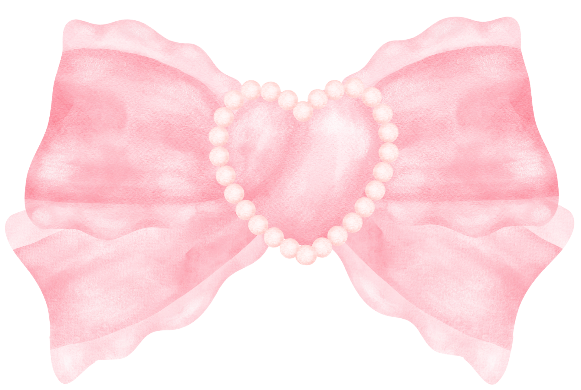 Coquette Bow Aesthetic PNG 