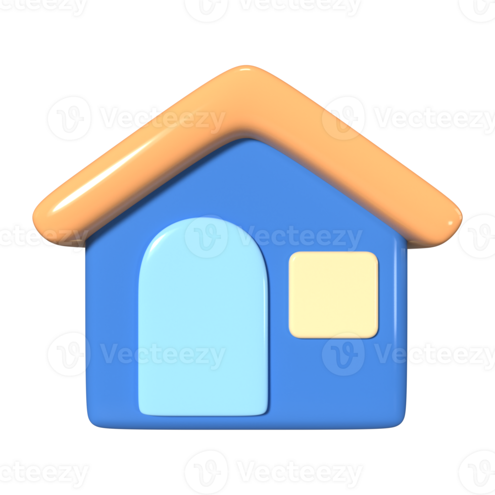 Homepage 3D Illustration Icon png