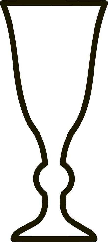 Wine glass toast icon Sketch Vector illustration