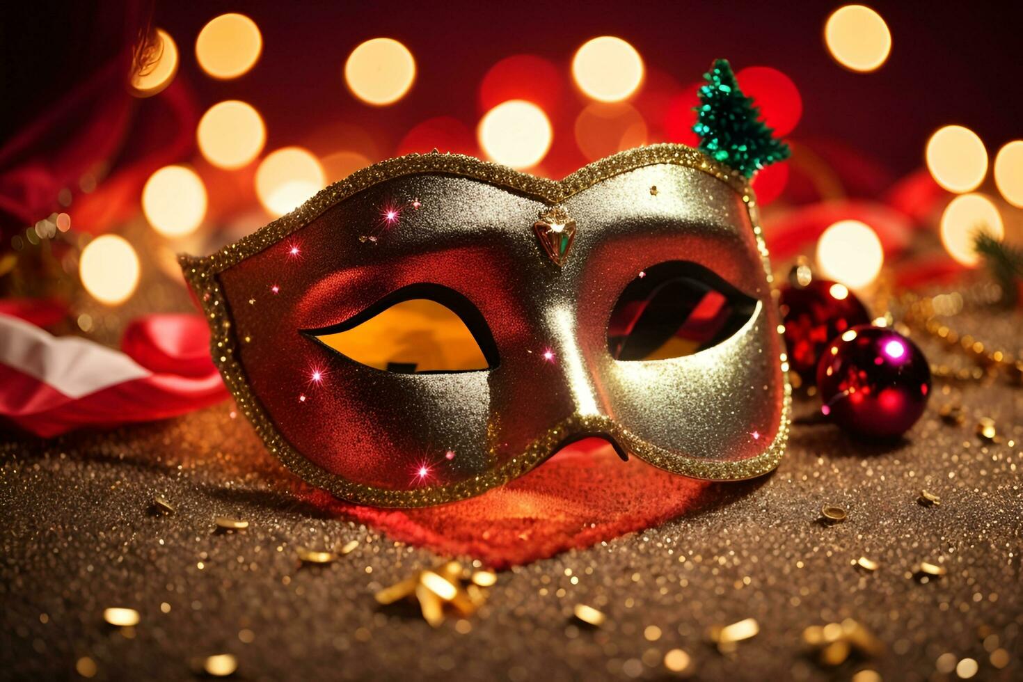 Christmas Mask Stock Photos, Images and Backgrounds for Free Download