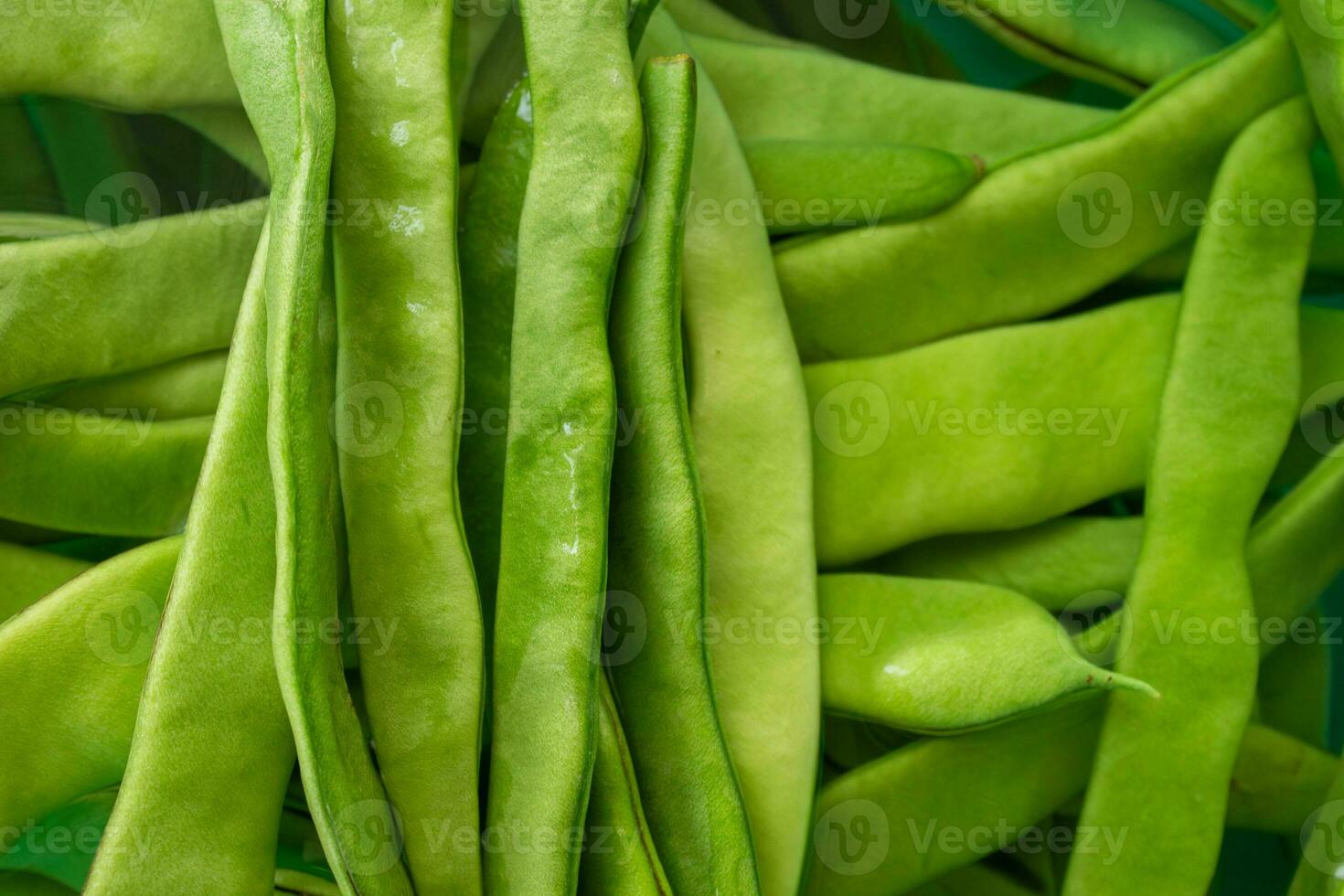 Close-up photo of green beans