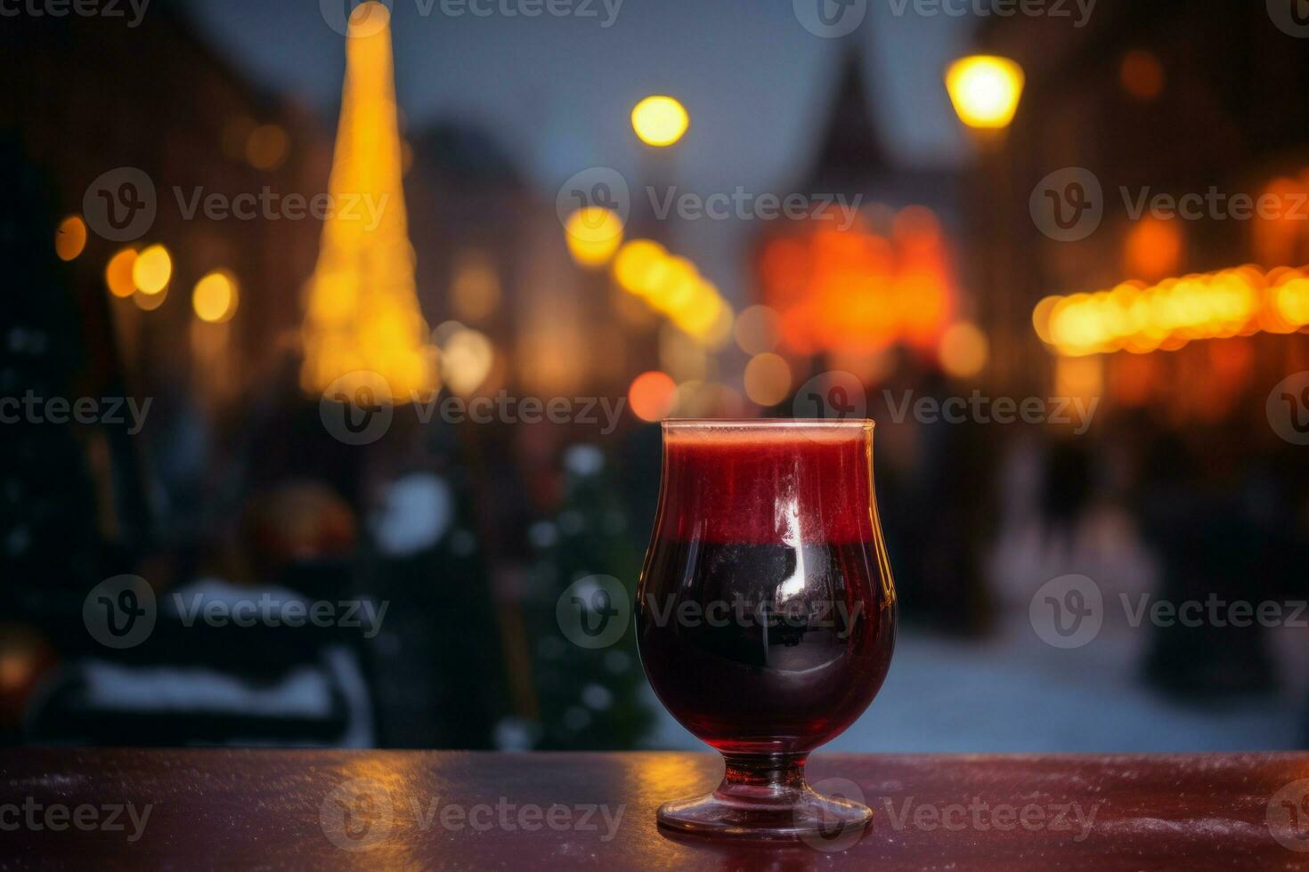 AI generated Hot mulled wine. Generate AI photo