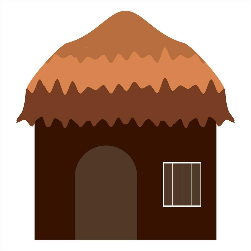 indio antiguo casa ilustración gratis vector