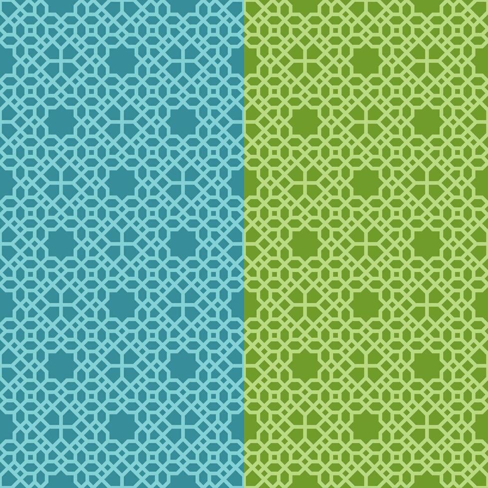 Islamic Ornament Seamless Pattern Design vector