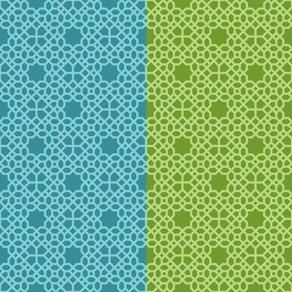 Islamic Ornament Seamless Pattern Design vector