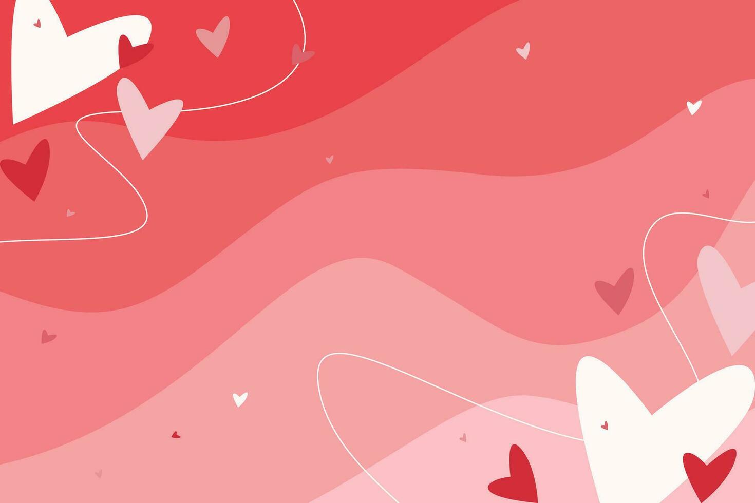 Happy Valentine day background vector design