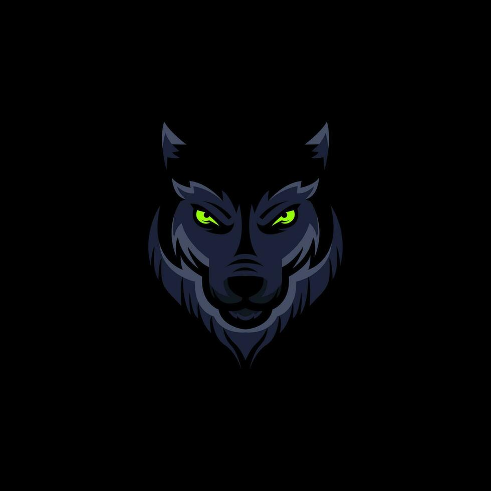 wolf design vector