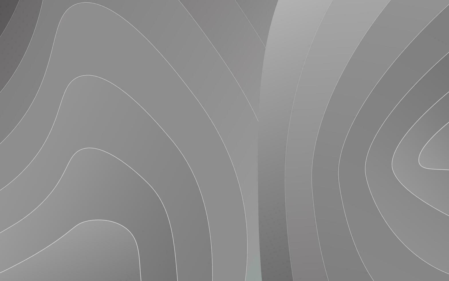 Abstract 3D wave shape background vector