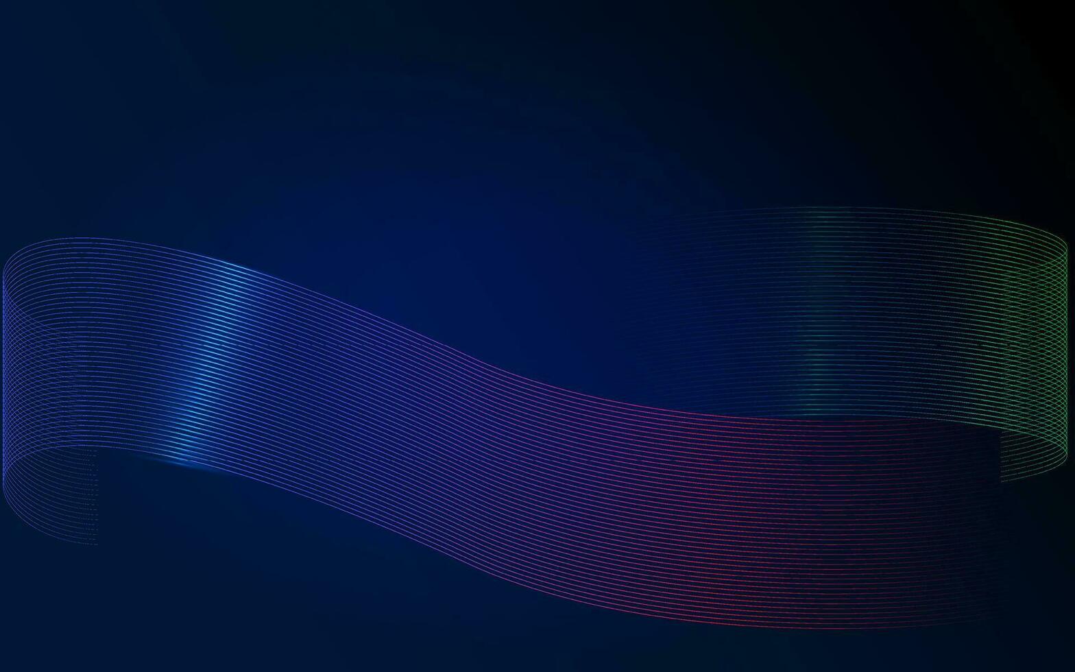 Dynamic wave lines background vector