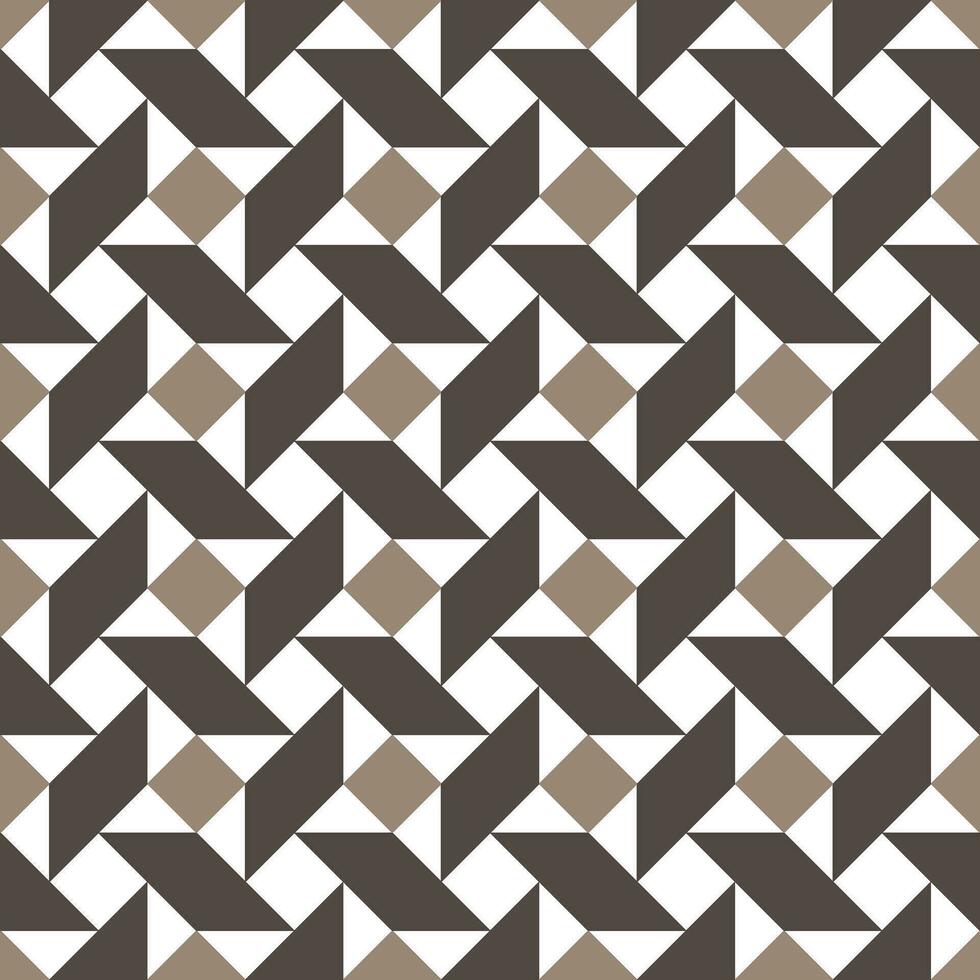 Seamless abstract geometric pattern in a modern style vector