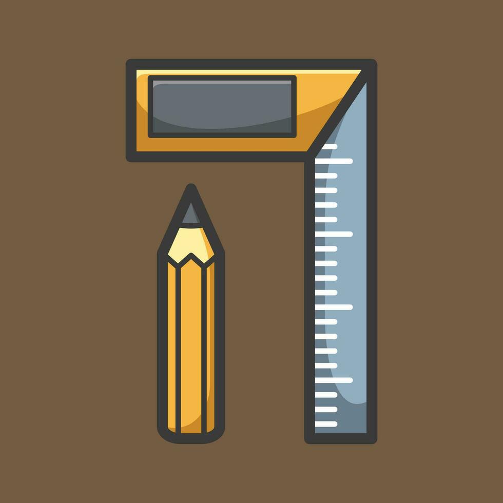 Carpentry tools vector design art for house woodworking and construction