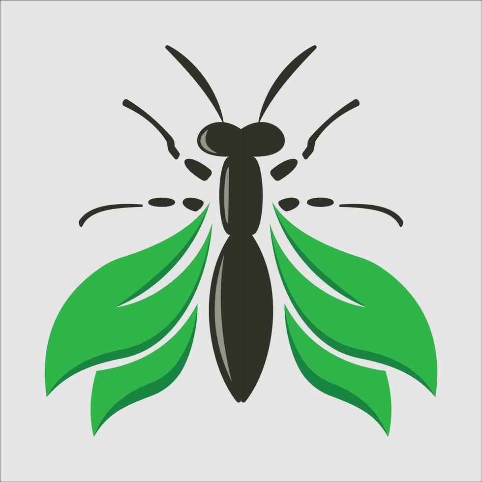 negro soldado mosca vector logo diseño