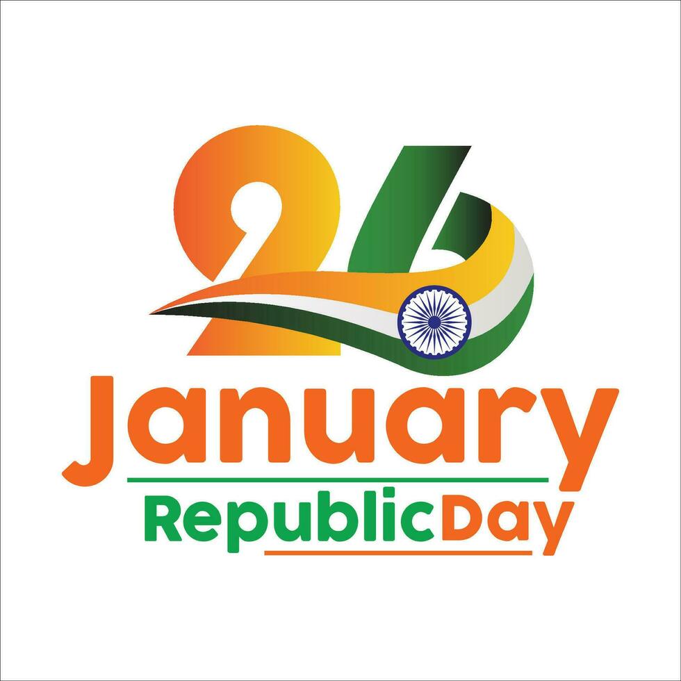Indian republic day 26th january background 36139715 Vector Art at Vecteezy