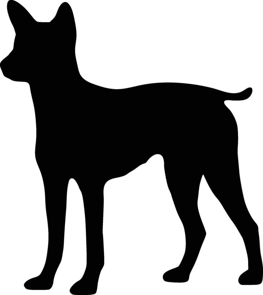 Dog silhouette loyalty free image vector