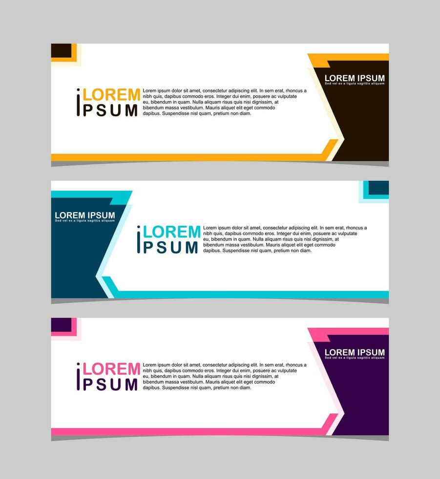 Abstract vector design banner web template. banner design eps 10