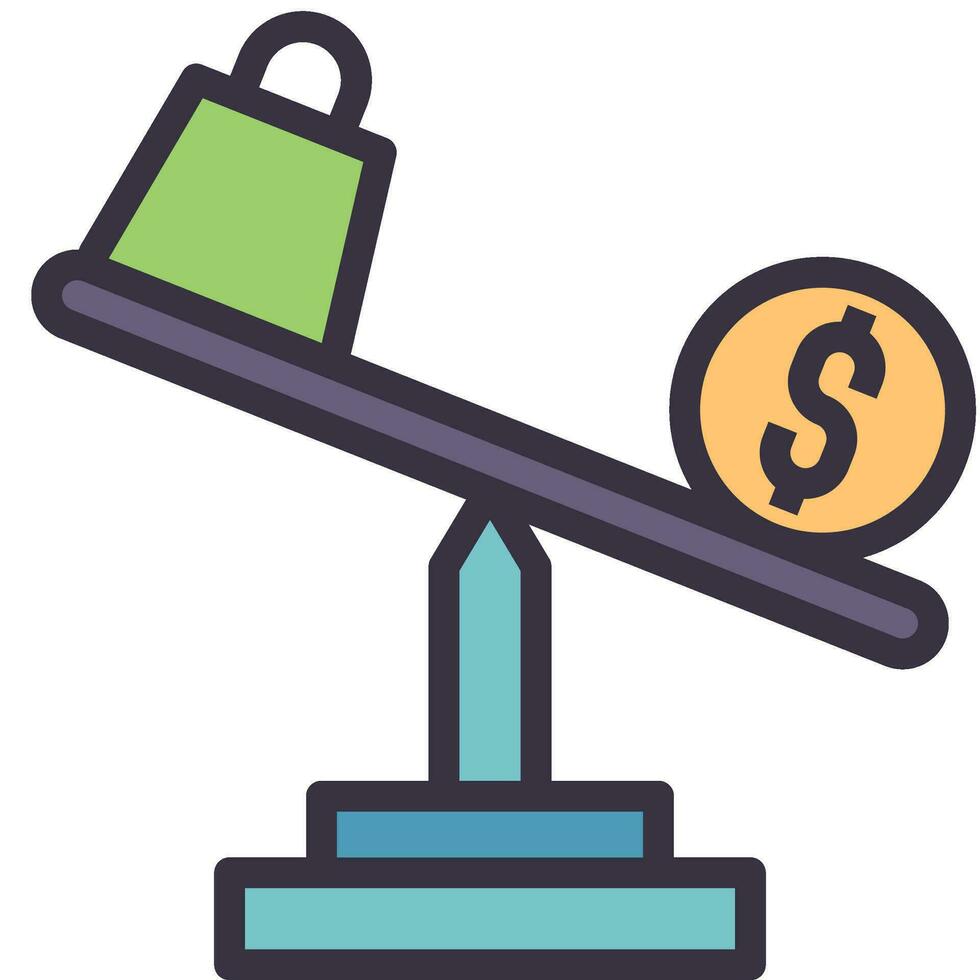 affordable outline style icon vector