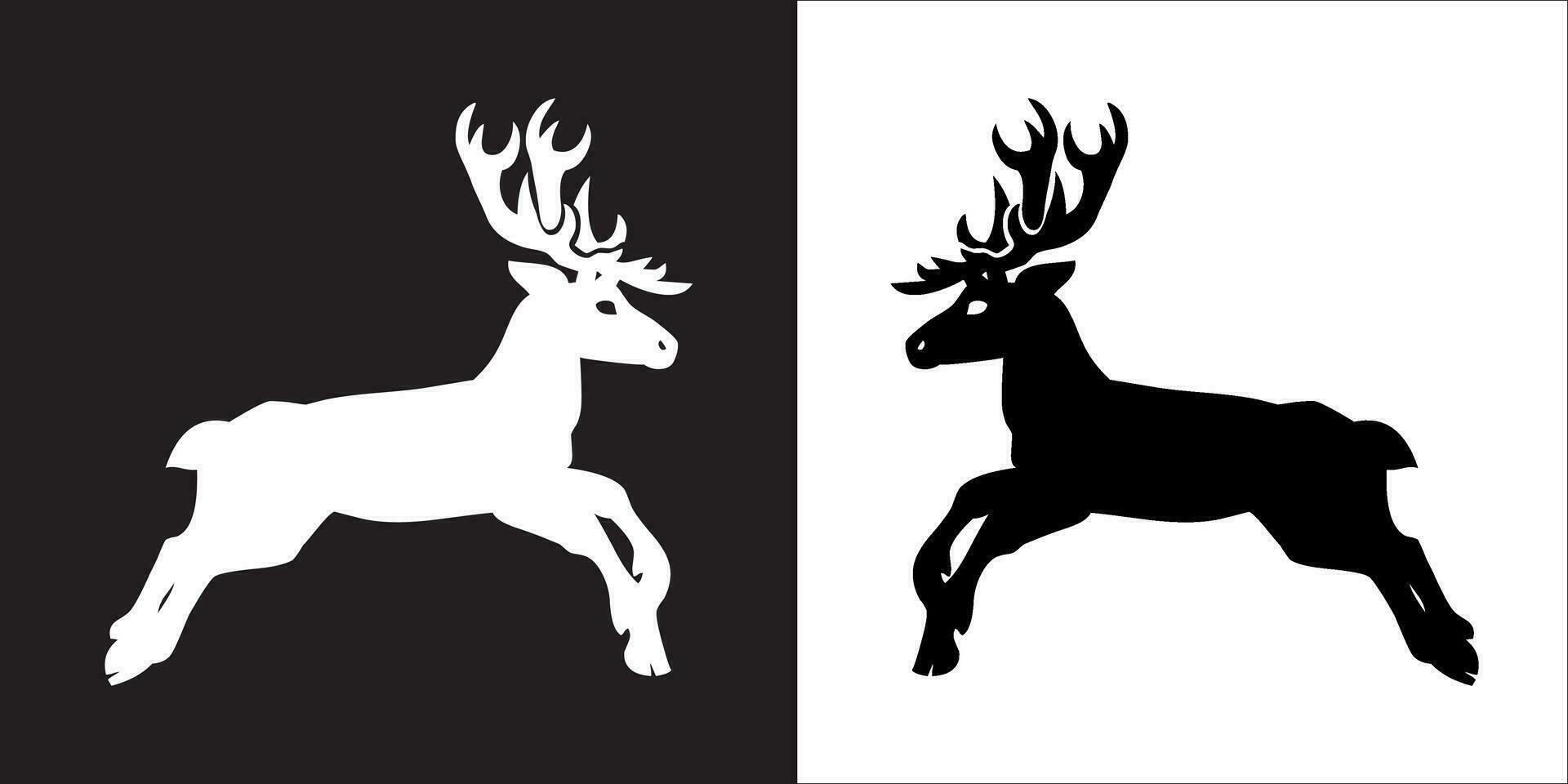ilustración vector gráficos de ciervo icono
