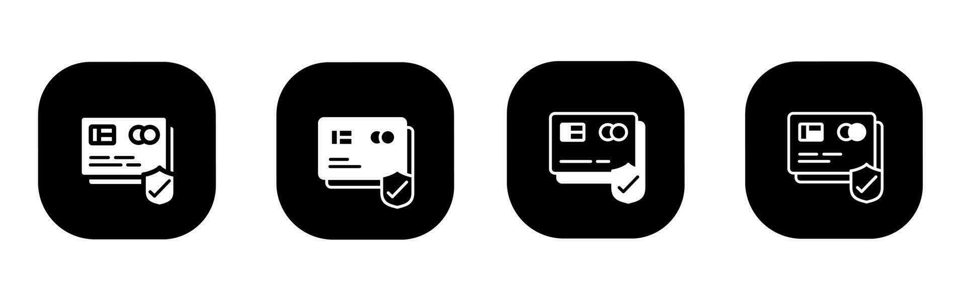 Card payment icon in flat. A card peyment icon design. Stock vector. vector