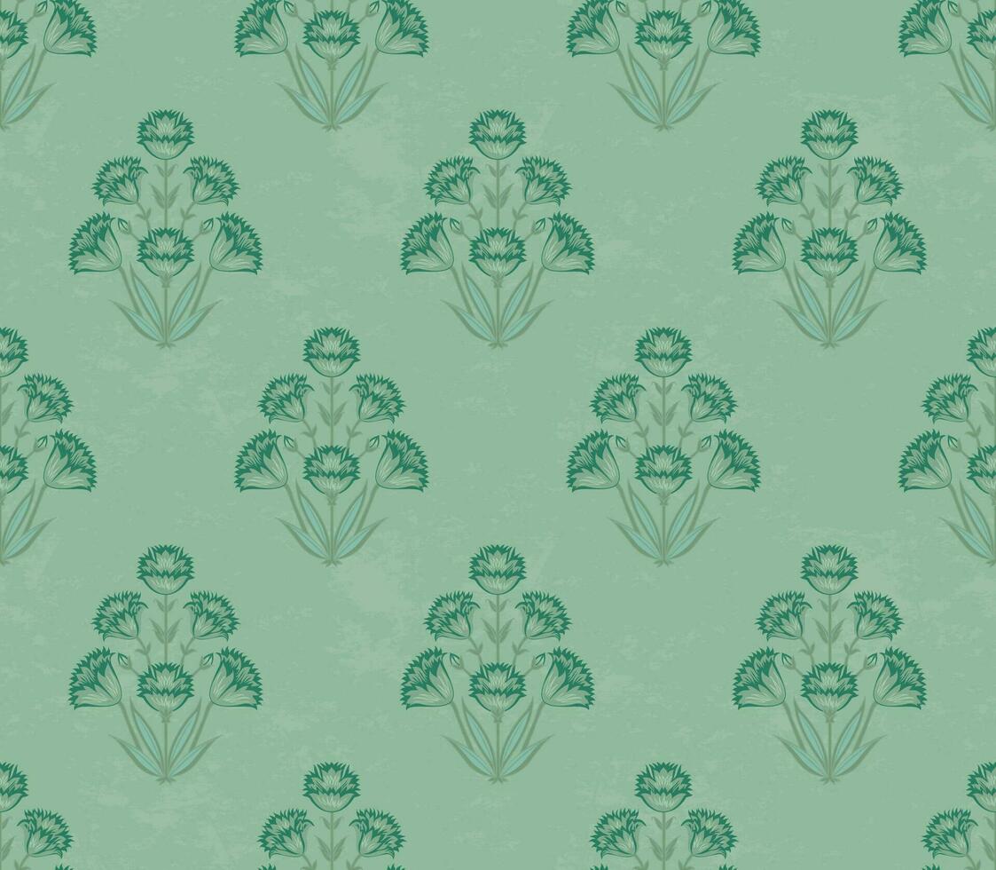 Floral botanical vector texture pattern with flowers. Digital textile pattern. Elegant template design for fashion, fabric, textile, and wallpaper.