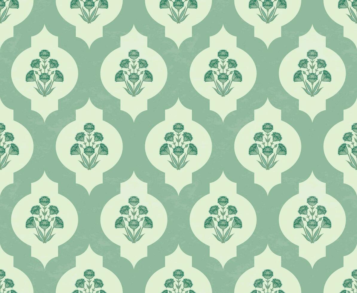 Floral botanical vector texture pattern with flowers. Digital textile pattern. Elegant template design for fashion, fabric, textile, and wallpaper.