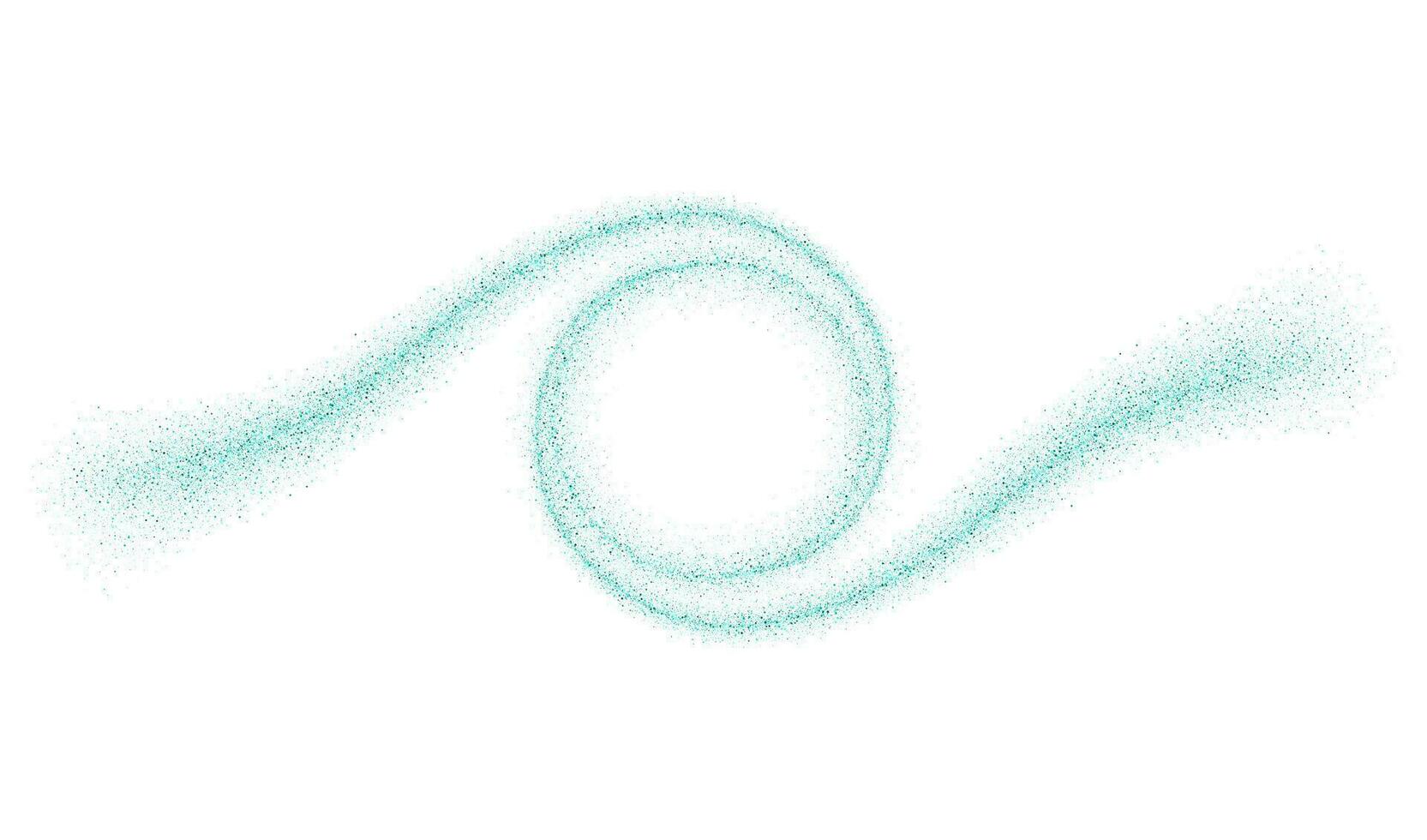 Abstract shiny green glitter design element vector