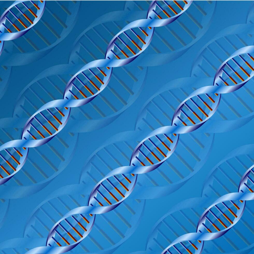 Science dna structure abstract vector