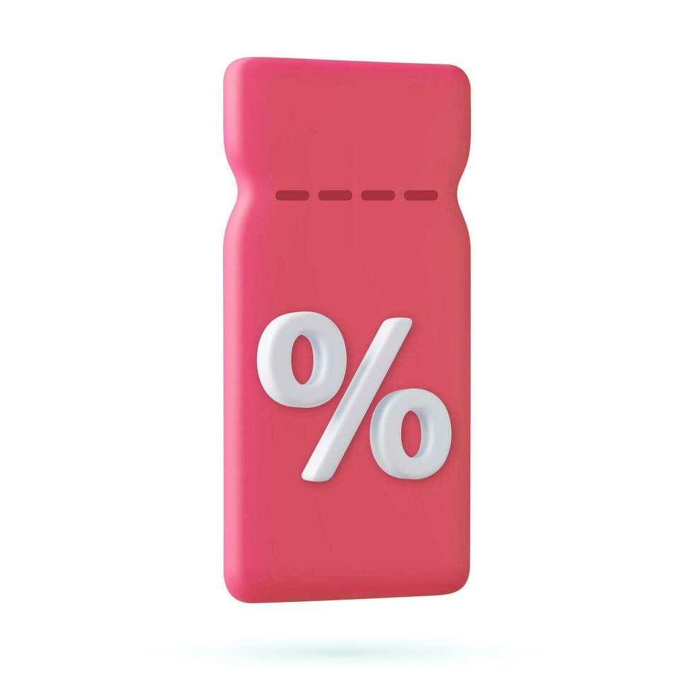 Voucher card cash back template design with coupon code promotion vector