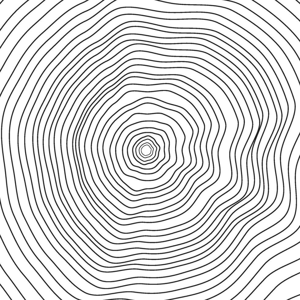 Conceptual background with tree-rings. vector